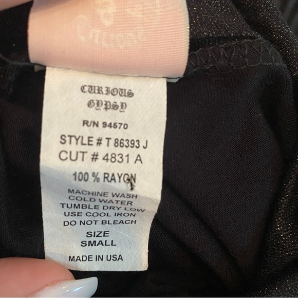 Curious Gypsy Women’s Sparkly Dress Size Small - Picture 4 of 4